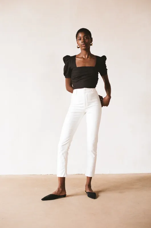 SKINNY LUNA PANT | coconut | WAREHOUSE SALE sold by Maria Stanley