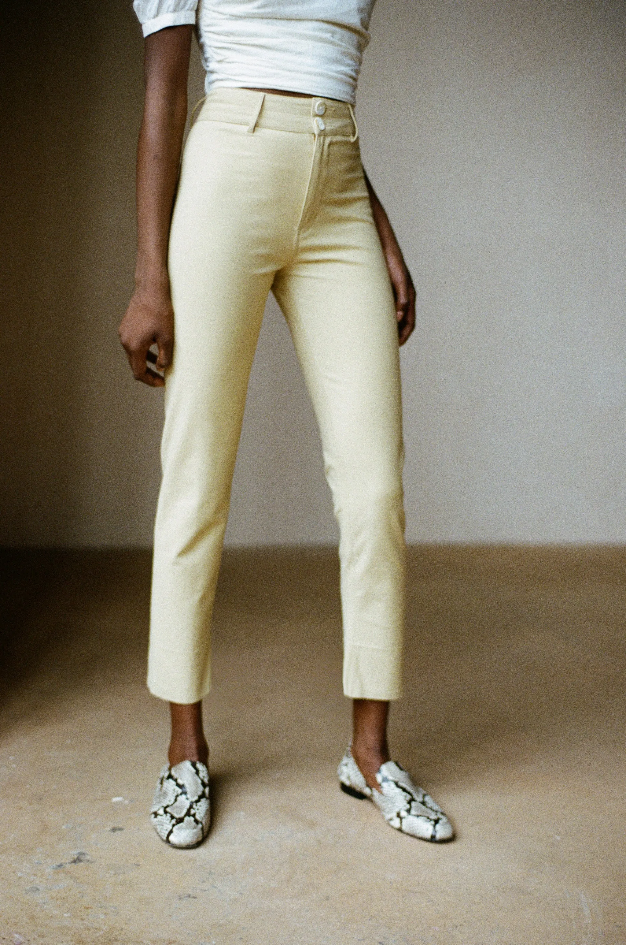 SKINNY LUNA PANT | ginger | WAREHOUSE SALE sold by Maria Stanley product image thumbnail 2