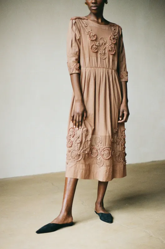 SYDNEY DRESS | shiitake | WAREHOUSE SALE sold by Maria Stanley