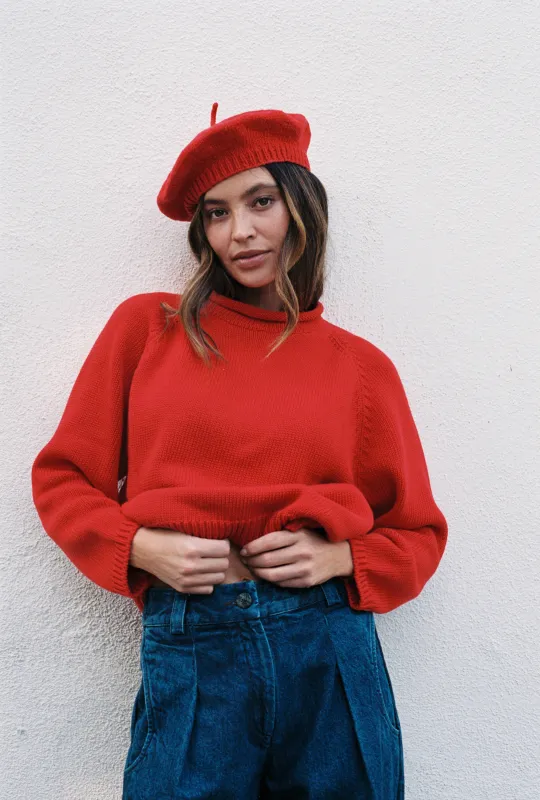 CHUNKY OVERSIZED JUMPER | piquillo sold by Maria Stanley
