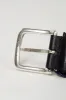 Braided Leather Belt - Black sold by Circle of Friends Shop