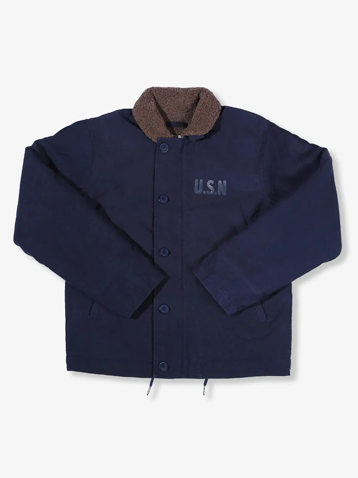 Navy N-1 Deck Jacket sold by Karaku