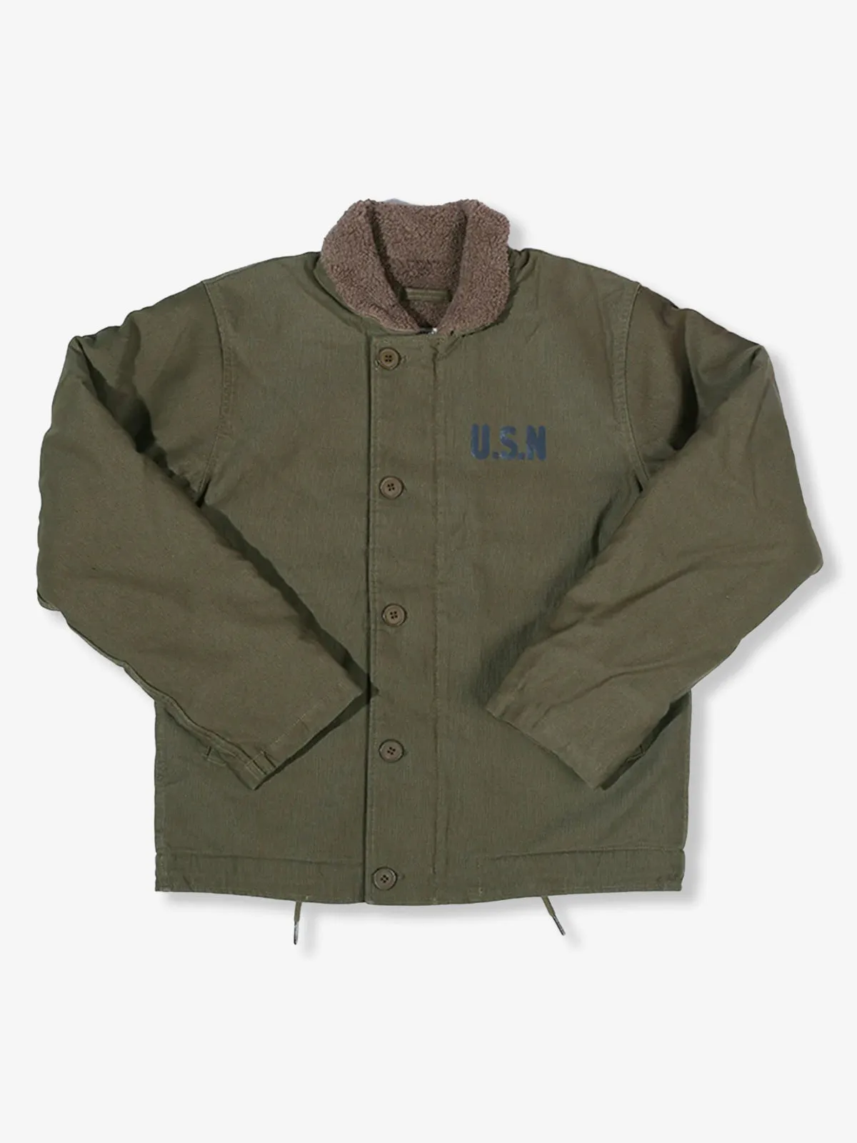 Navy N-1 Deck Jacket sold by Karaku product image thumbnail 3