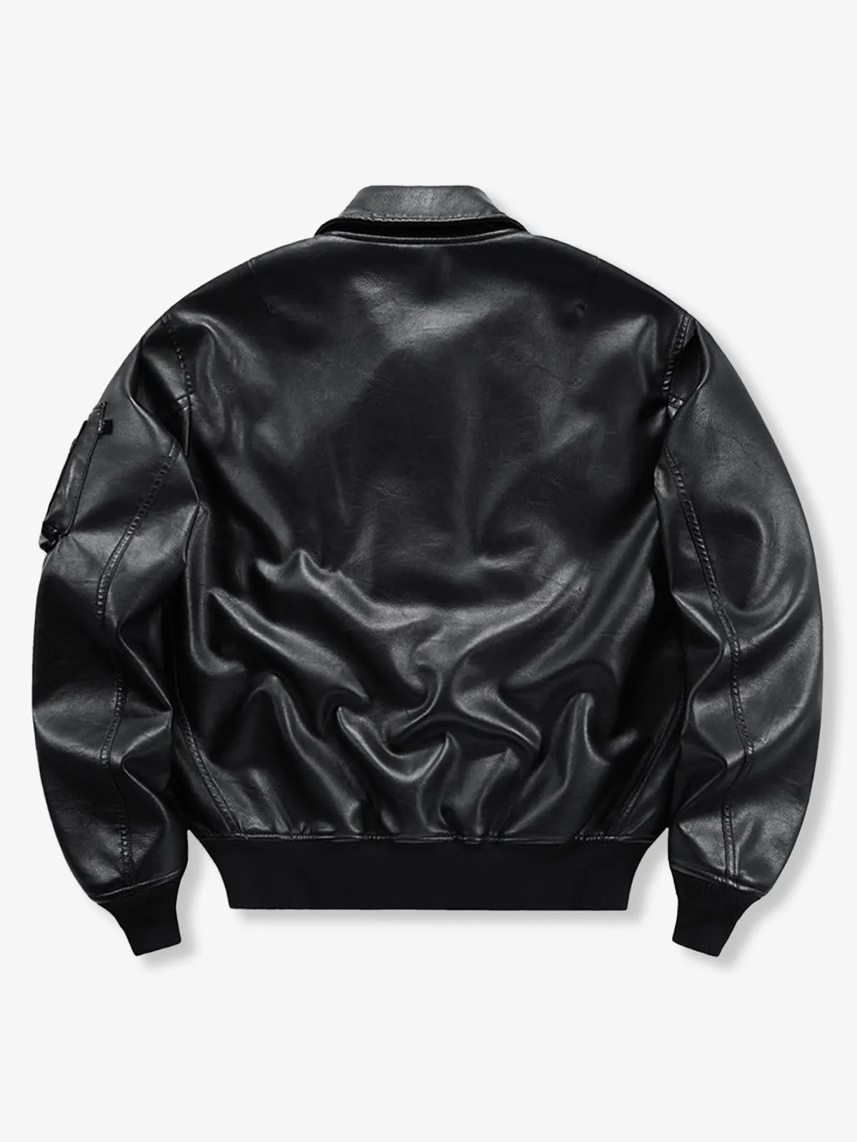 (CWU-45/P) MA-2 Leather Flight Jacket sold by Karaku product image thumbnail 2