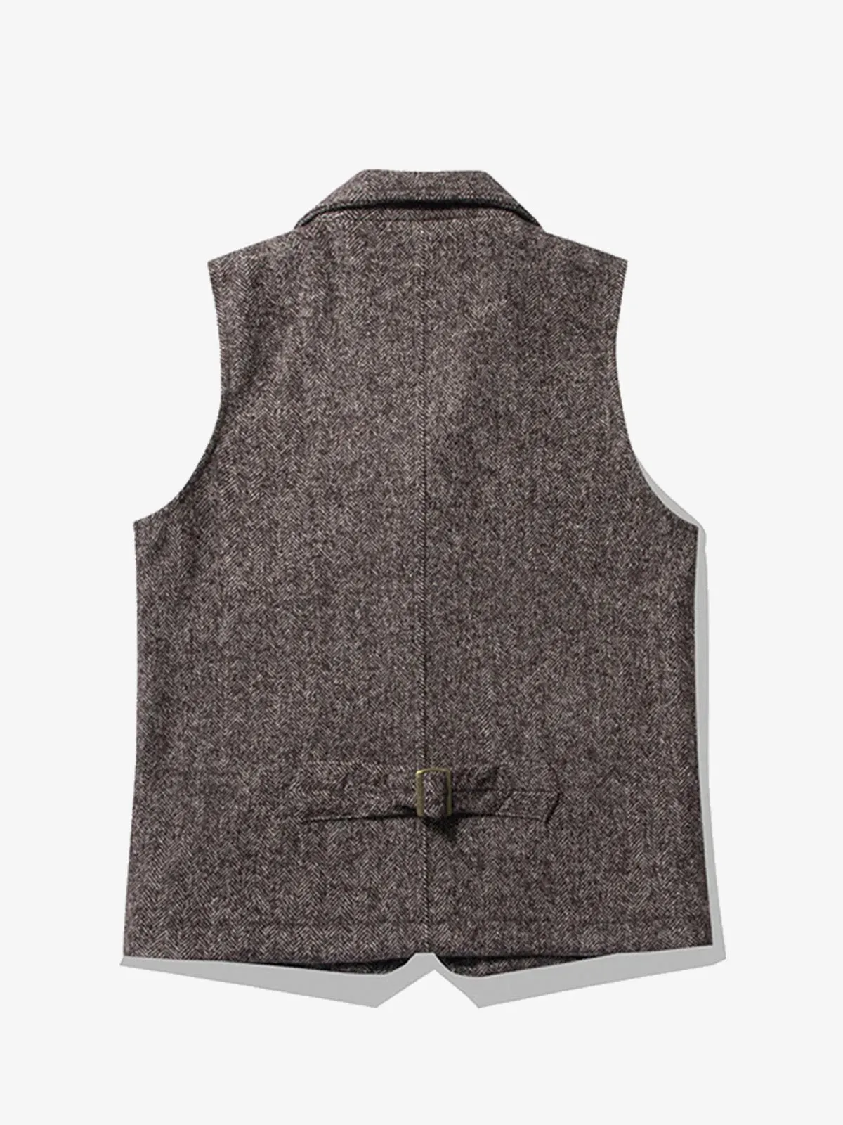 British Style Wool Blend Vest sold by Karaku product image thumbnail 3