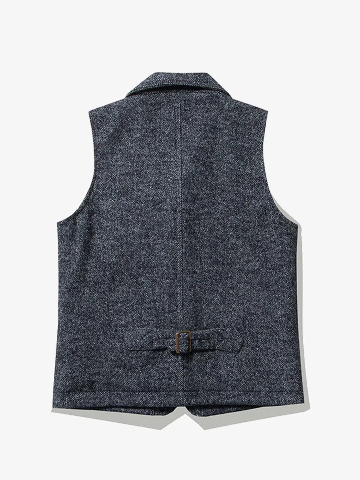 British Style Wool Blend Vest sold by Karaku product image thumbnail 4