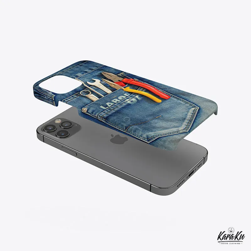 Tool Tucked into a Denim Pocket 3D-Printed Phone Case sold by Karaku product image thumbnail 4