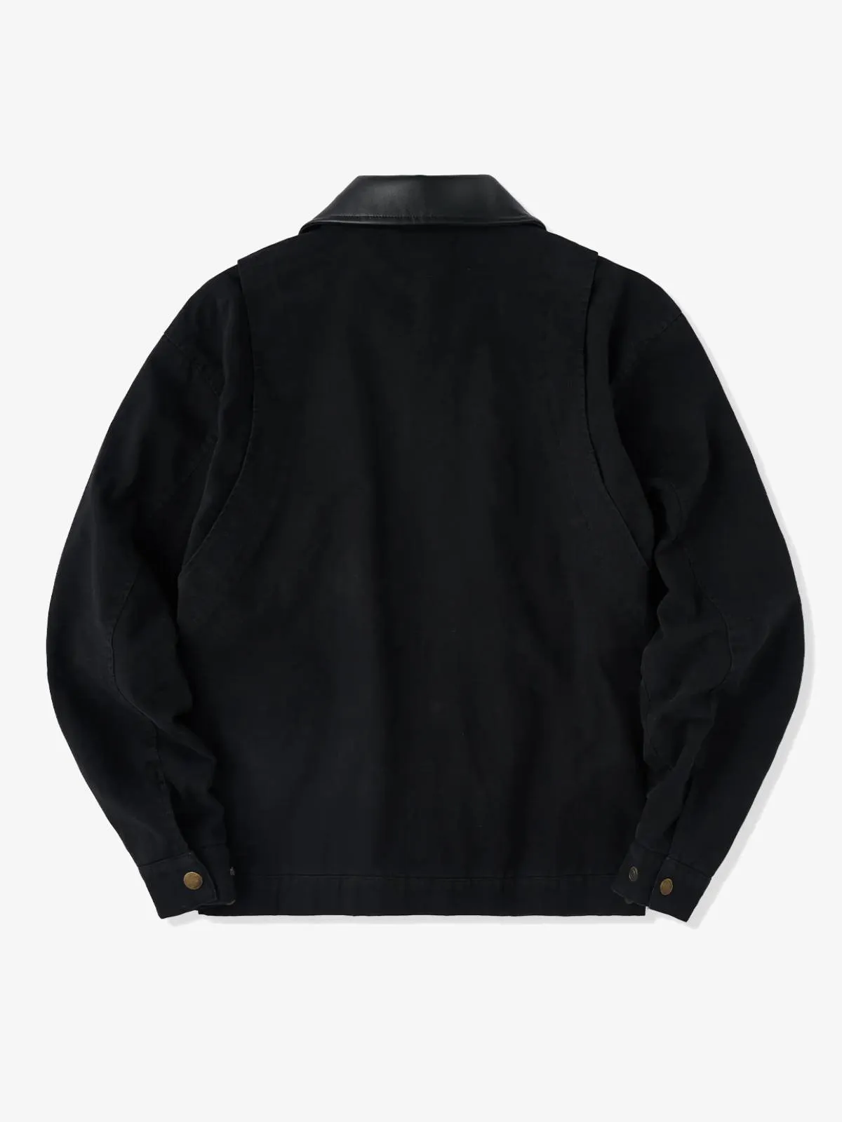 Fleece-Lined Checkered Detroit Work Jacket sold by Karaku product image thumbnail 3