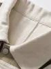 Botanical Lace Panel Cotton Canvas Work Jacket sold by Karaku