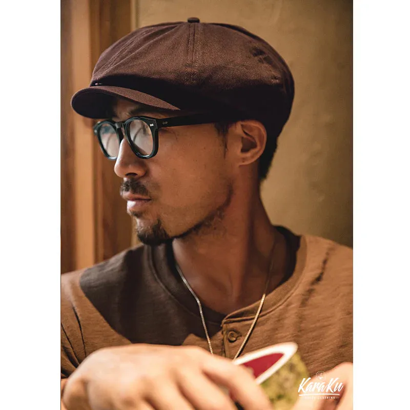 Retro Newsboy Cap sold by Karaku product image thumbnail 5