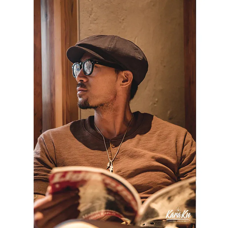 Retro Newsboy Cap sold by Karaku product image thumbnail 3