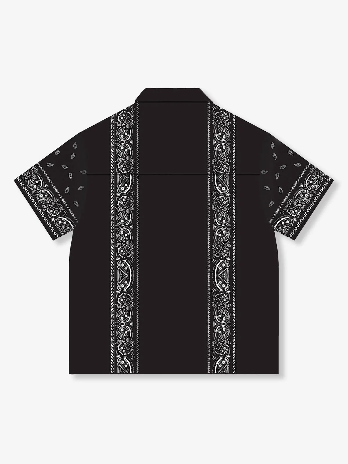 Paisley Cotton-Linen Cuban Shirt & Shorts sold by Karaku product image thumbnail 2