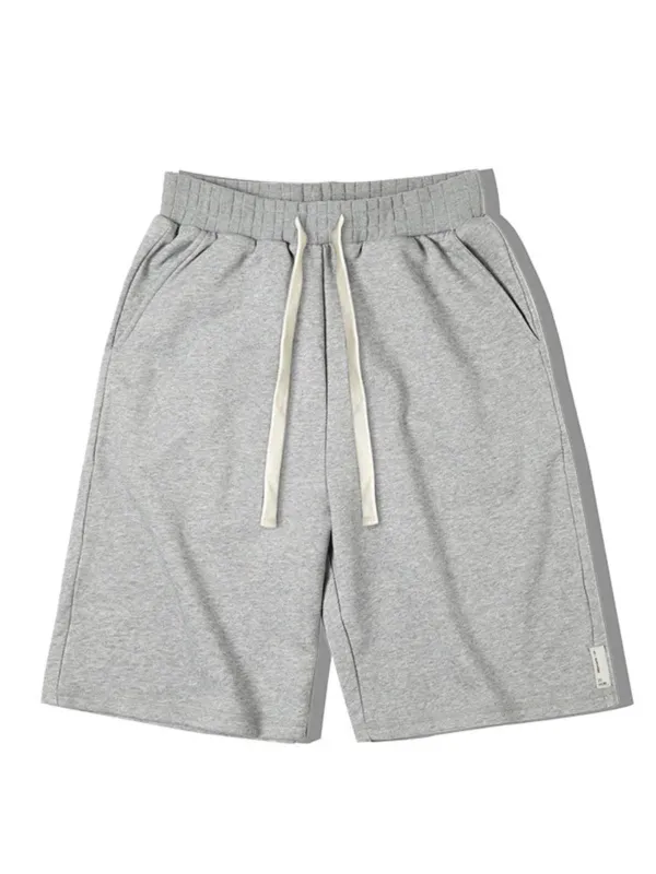 Casual Knit Sweat Shorts sold by Karaku