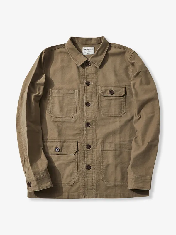 Moleskin French Work Jacket sold by Karaku