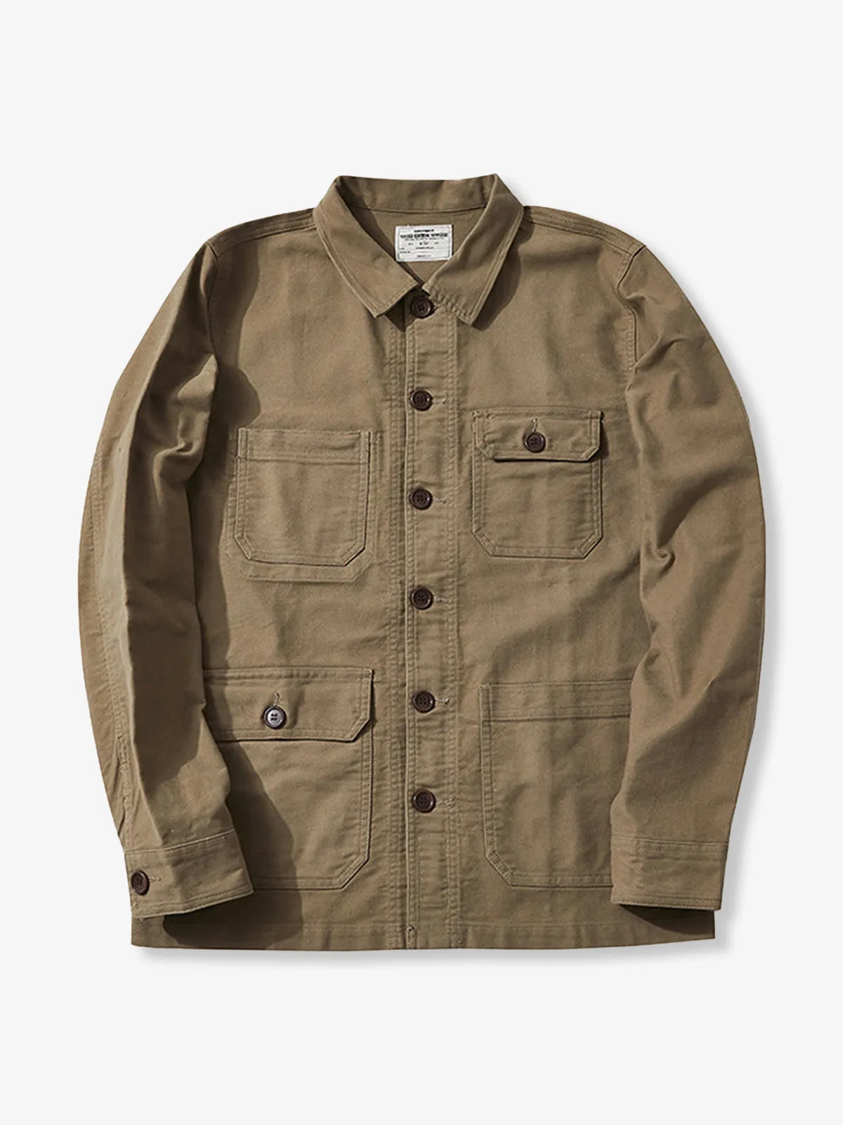 Moleskin French Work Jacket sold by Karaku