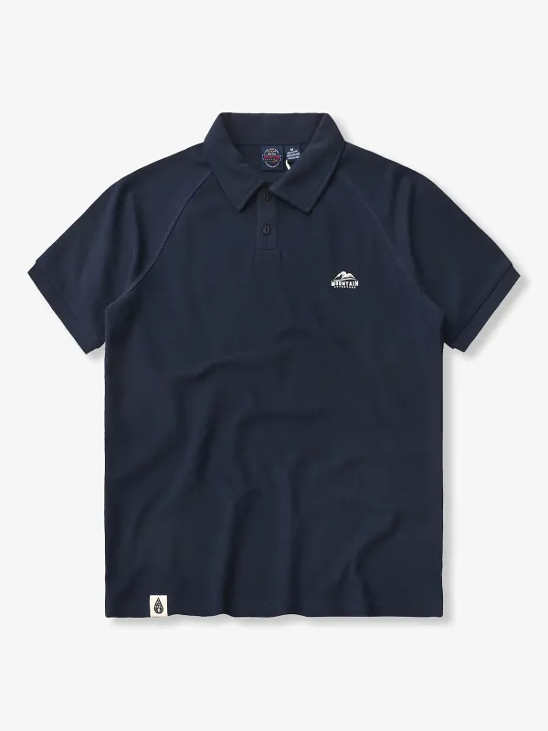 Mini Print 230g Cotton Piqué Polo Shirt sold by Karaku