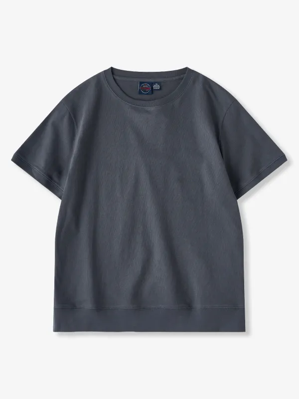 4 Color Ribbed Micro Rib Short Sleeve T-Shirt sold by Karaku
