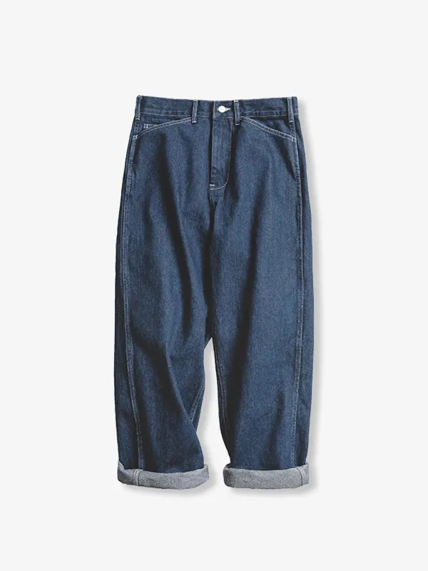 30s Reprint Denim Work Pants sold by Karaku
