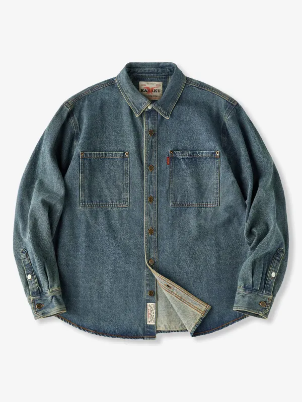 American Classic Washed Work Shirt sold by Karaku