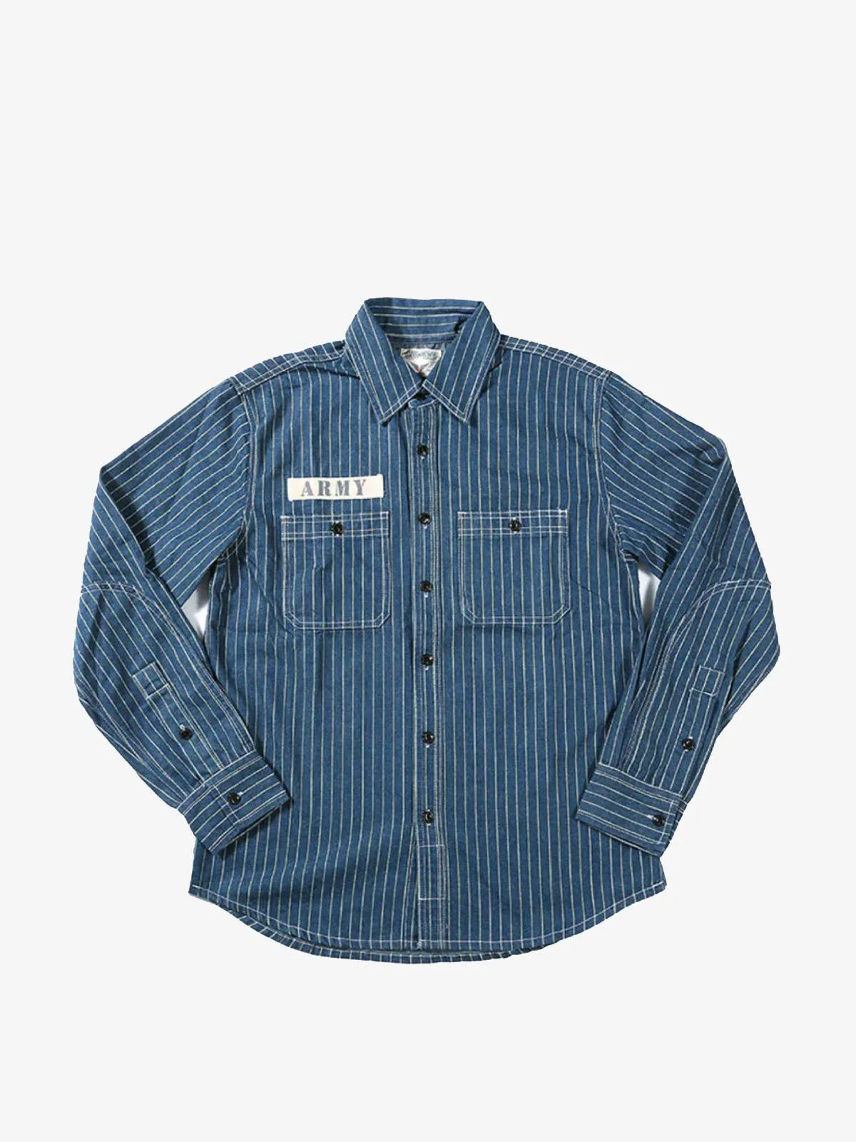 Wabash Denim Work Shirt sold by Karaku product image thumbnail 2