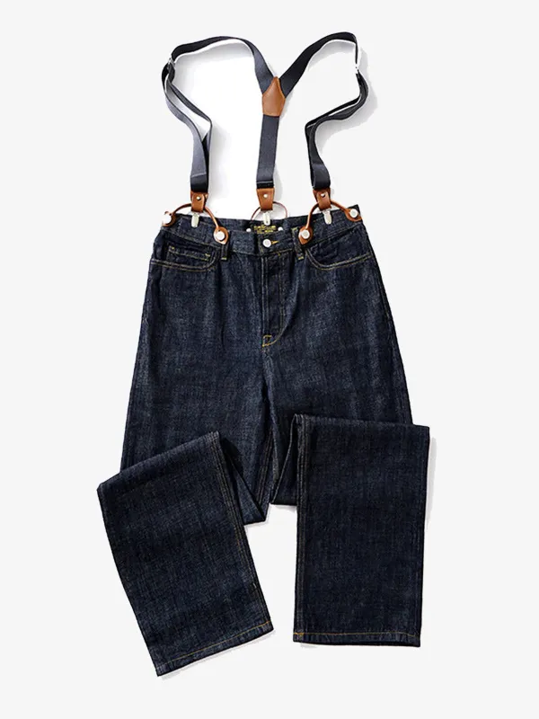 Two-Way Wide Pants (Suspenders Sold Separately) sold by Karaku