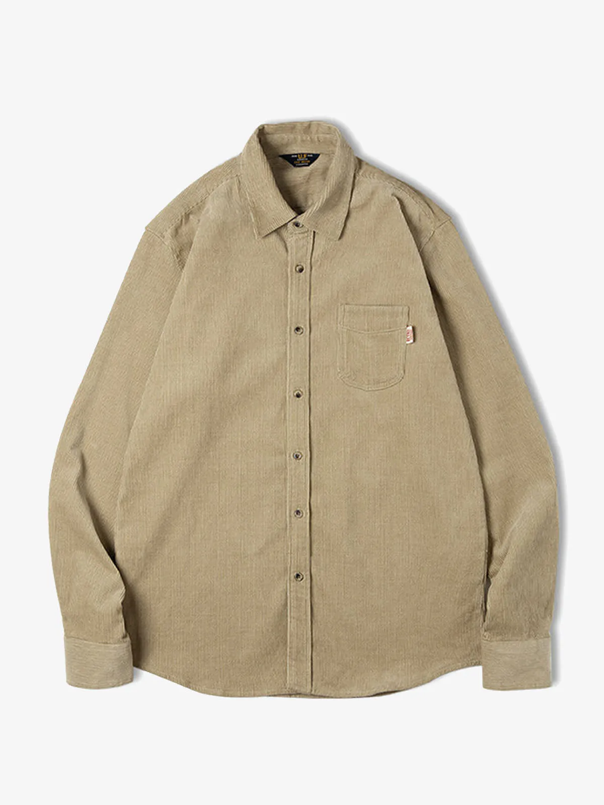 Solid Color Corduroy Work Shirt sold by Karaku product image thumbnail 4