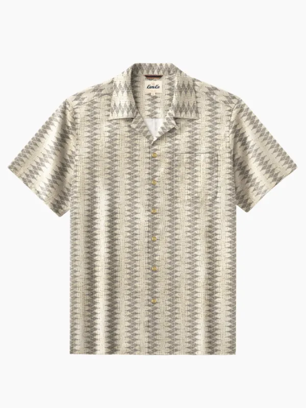 Blend Modern Hawaiian Style Cotton Camp Shirt sold by Karaku