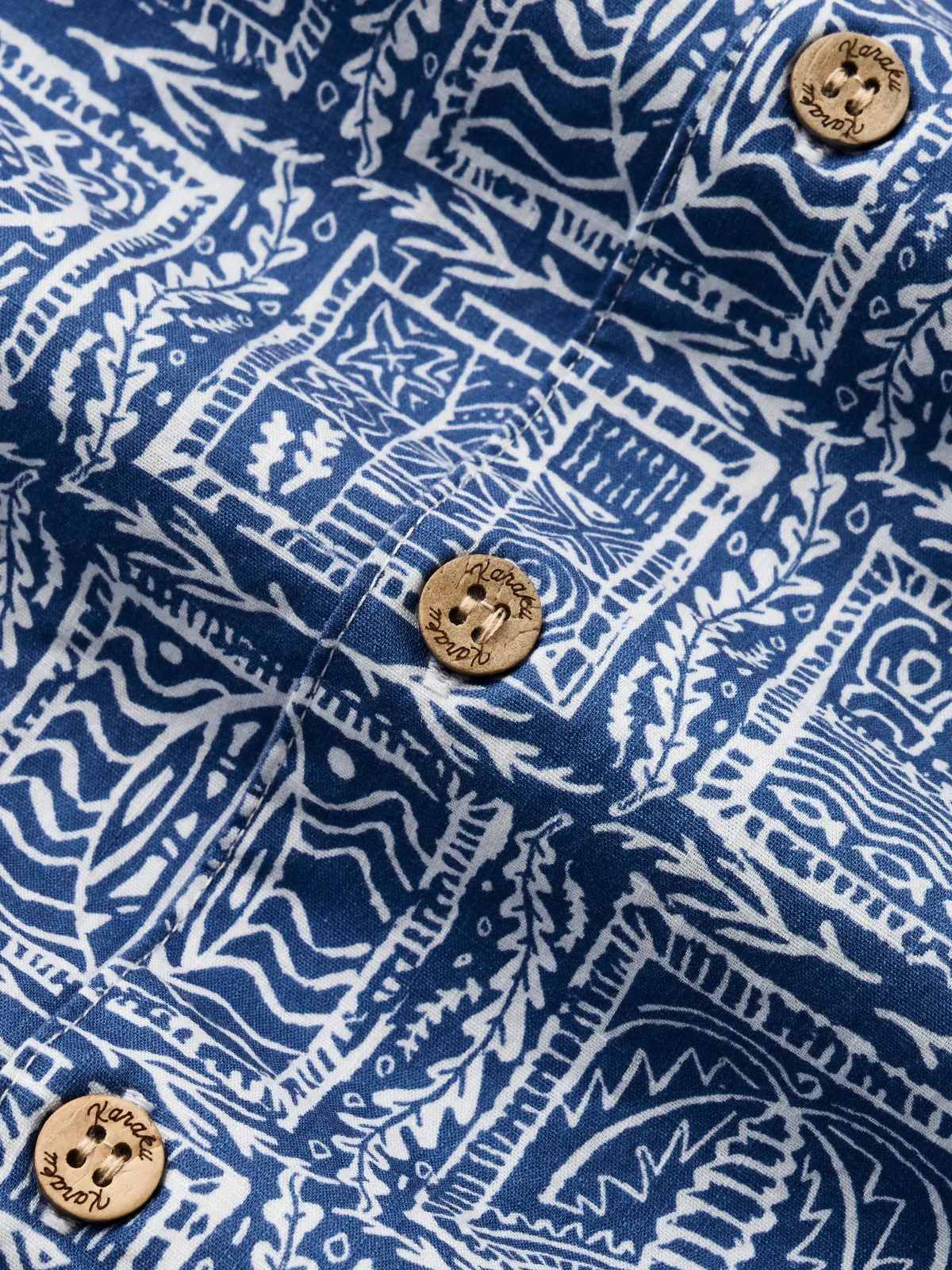 Tropical Hawaiian Bliss Cotton Camp Shirt sold by Karaku product image thumbnail 4