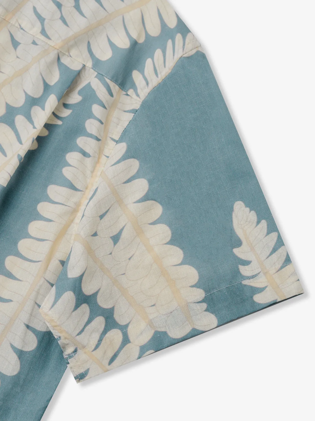 Hawaiian Fern Cotton Camp Shirt sold by Karaku product image thumbnail 5