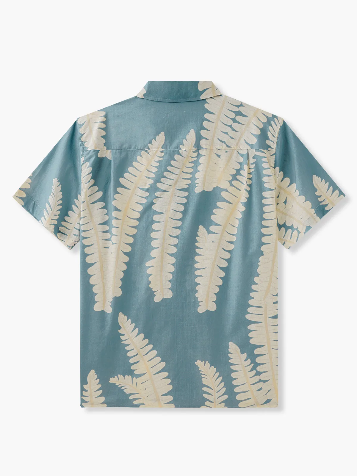 Hawaiian Fern Cotton Camp Shirt sold by Karaku product image thumbnail 3