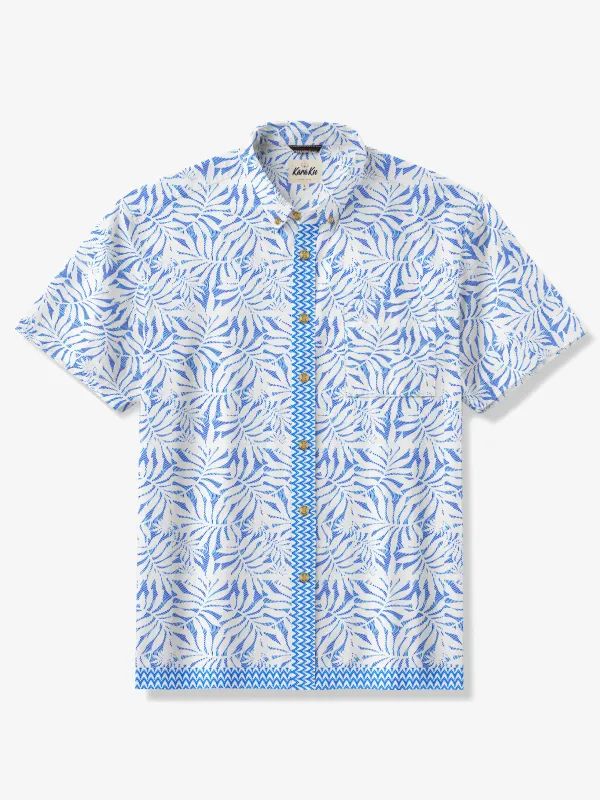Tropical Paradise Seersucker Shirt sold by Karaku
