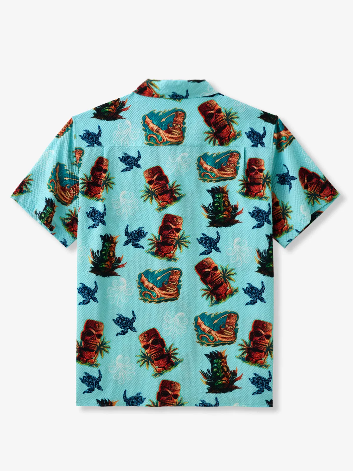 Tiki Tropical Escape Cotton Shirt sold by Karaku product image thumbnail 3