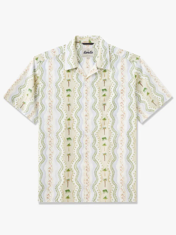 Vintage Coconut Grove Cotton Camp Shirt sold by Karaku