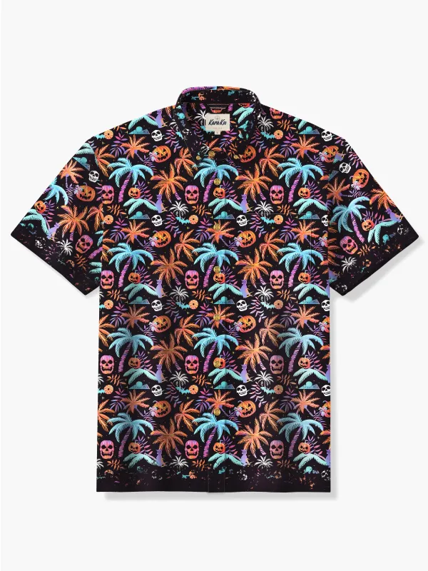 Hawaiian Halloween Fusion Style Shirt sold by Karaku