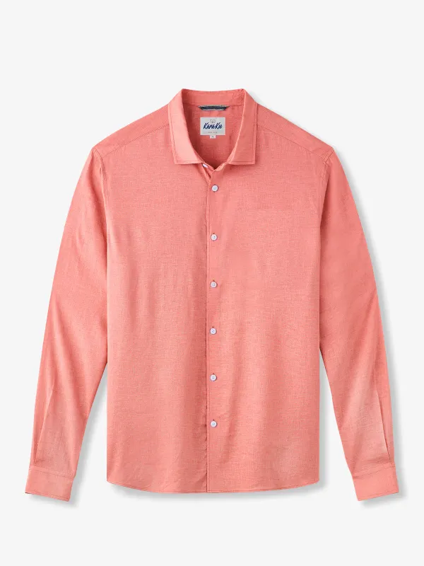 Trio Tone Casual Elegance Long-Sleeve Shirt sold by Karaku