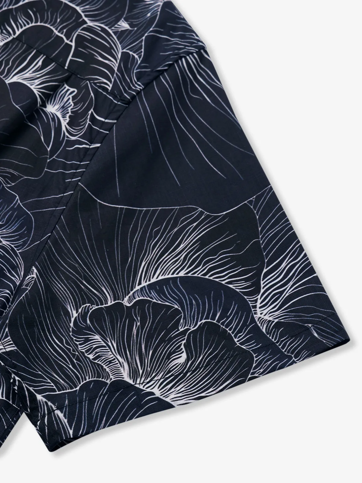 Minimalism Elegant Floral Pattern Cotton Shirt sold by Karaku product image thumbnail 4