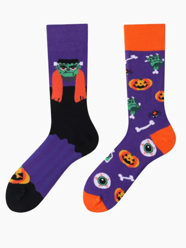 Spooky Halloween Socks sold by Karaku