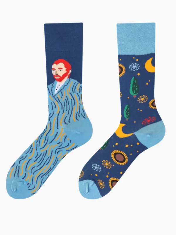 Van Gogh Artistry Socks sold by Karaku