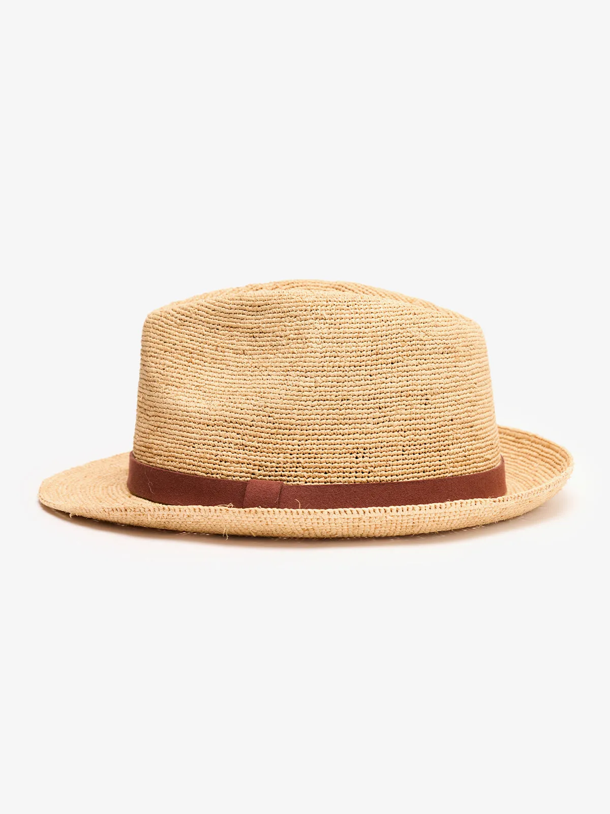 Panama Hand-Woven Sun-Proof Straw Hat sold by Karaku product image thumbnail 2