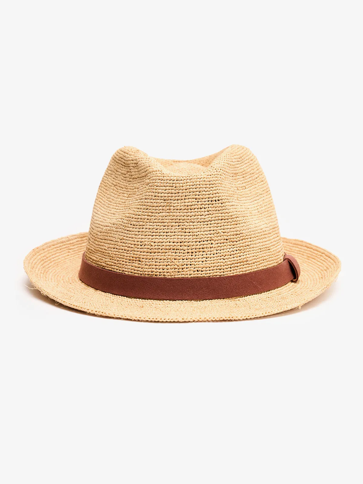 Panama Hand-Woven Sun-Proof Straw Hat sold by Karaku product image thumbnail 4