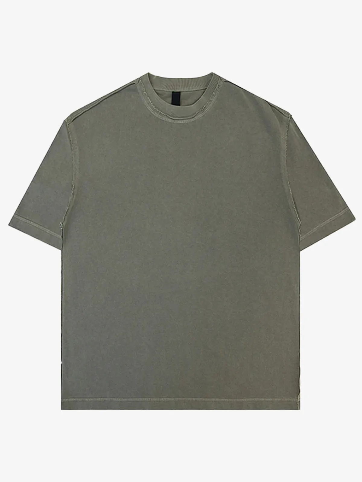 Washed Distressed Cotton T-shirt sold by Karaku product image thumbnail 2