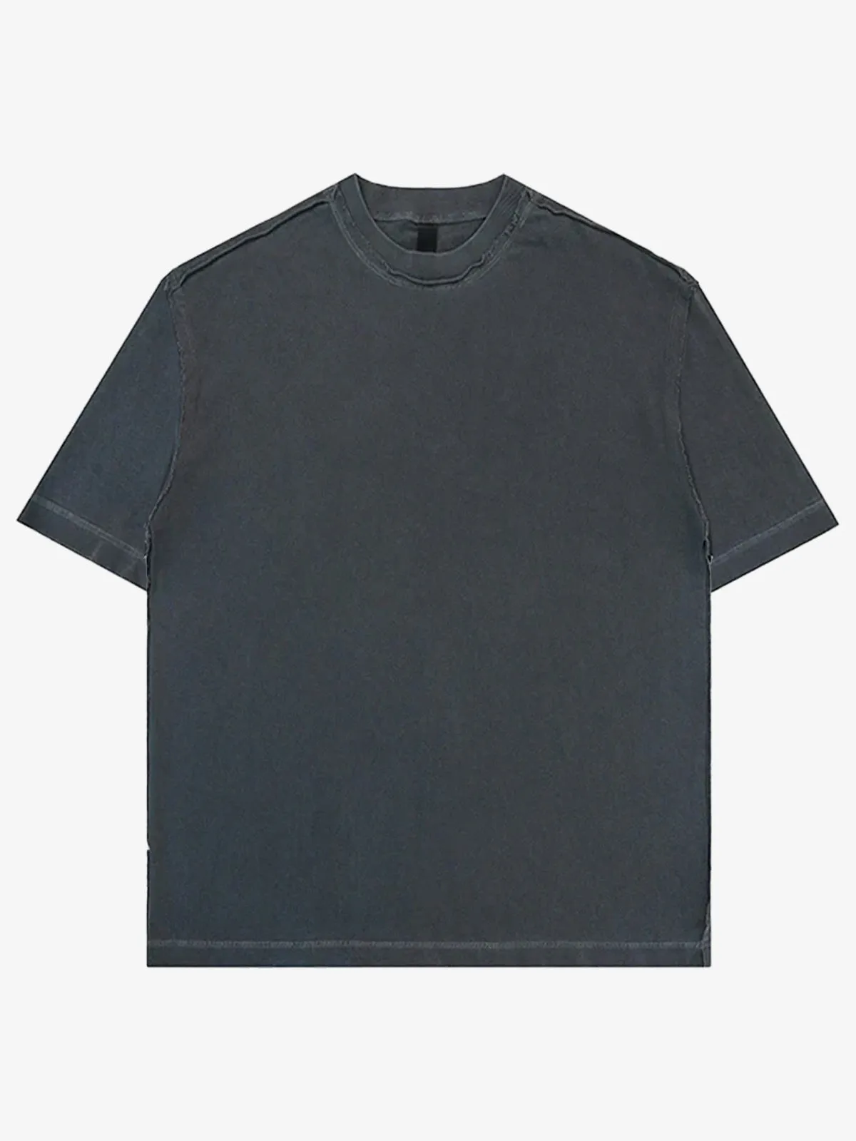 Washed Distressed Cotton T-shirt sold by Karaku product image thumbnail 3