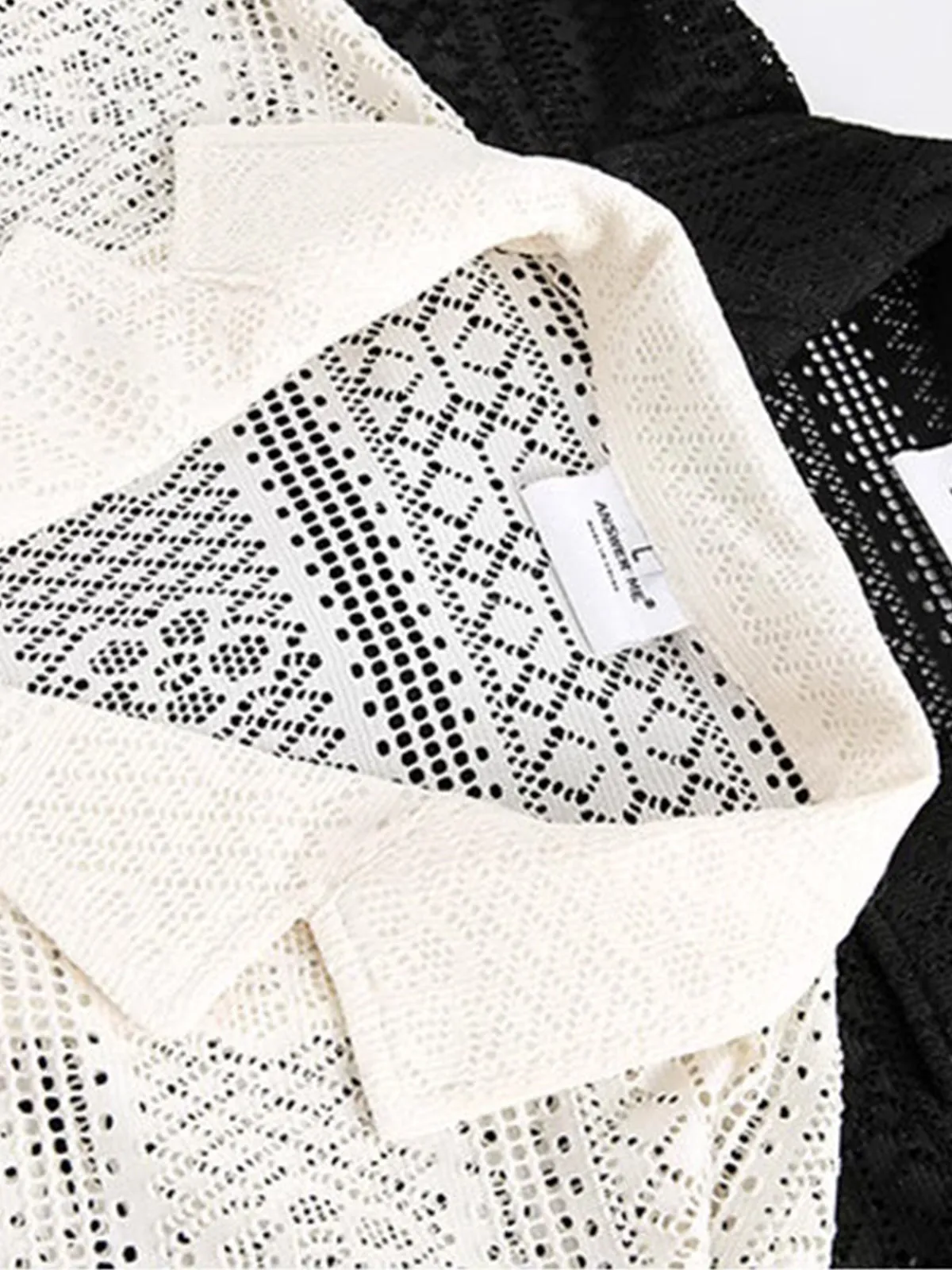 Openwork Cotton Cuban Shirt sold by Karaku product image thumbnail 5