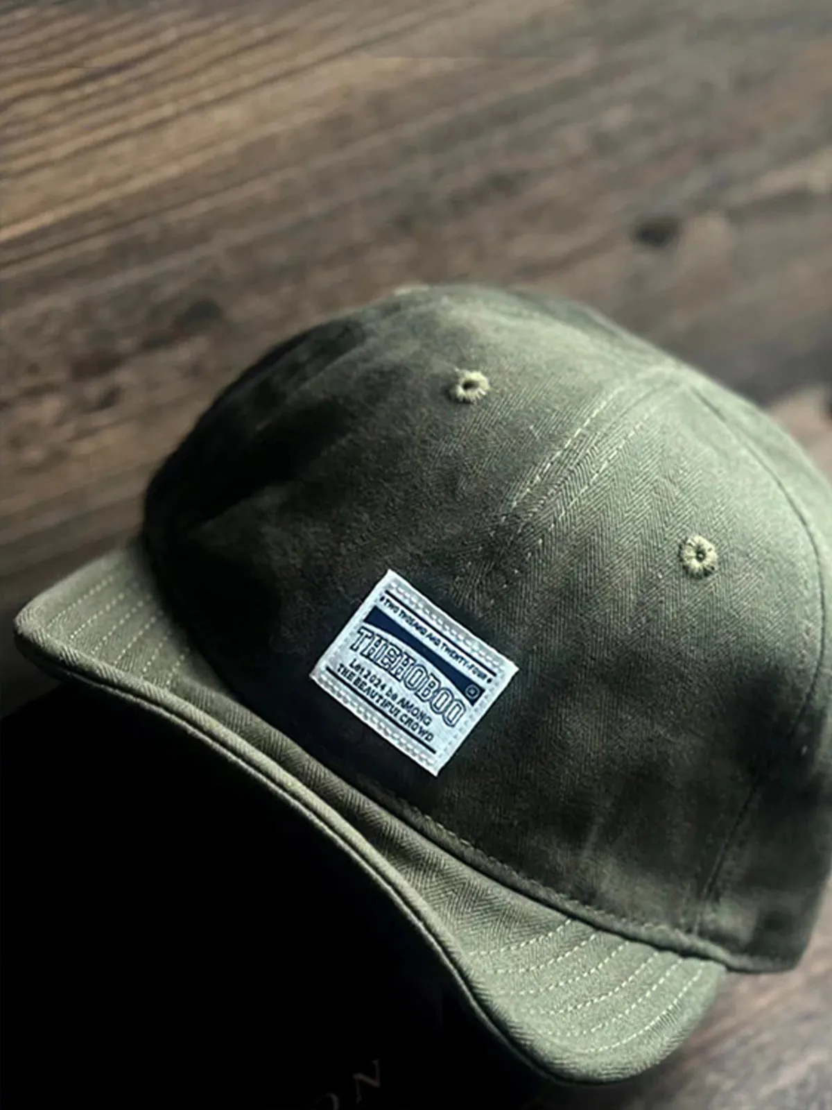 Classic American Casual Adjustable-Brim Flip Cap sold by Karaku product image thumbnail 4