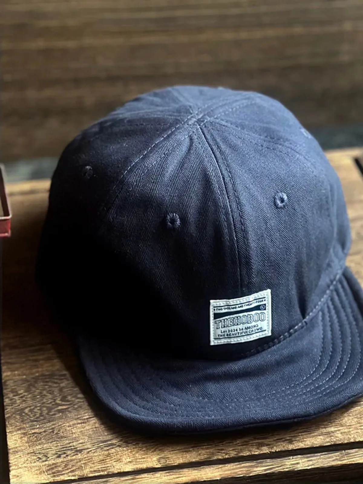 Classic American Casual Adjustable-Brim Flip Cap sold by Karaku product image thumbnail 3