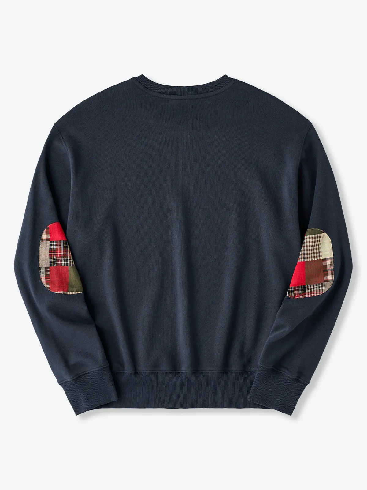 "68 Vintage Racing" Embroidered Sweatshirt with Elbow Check Patches sold by Karaku product image thumbnail 2