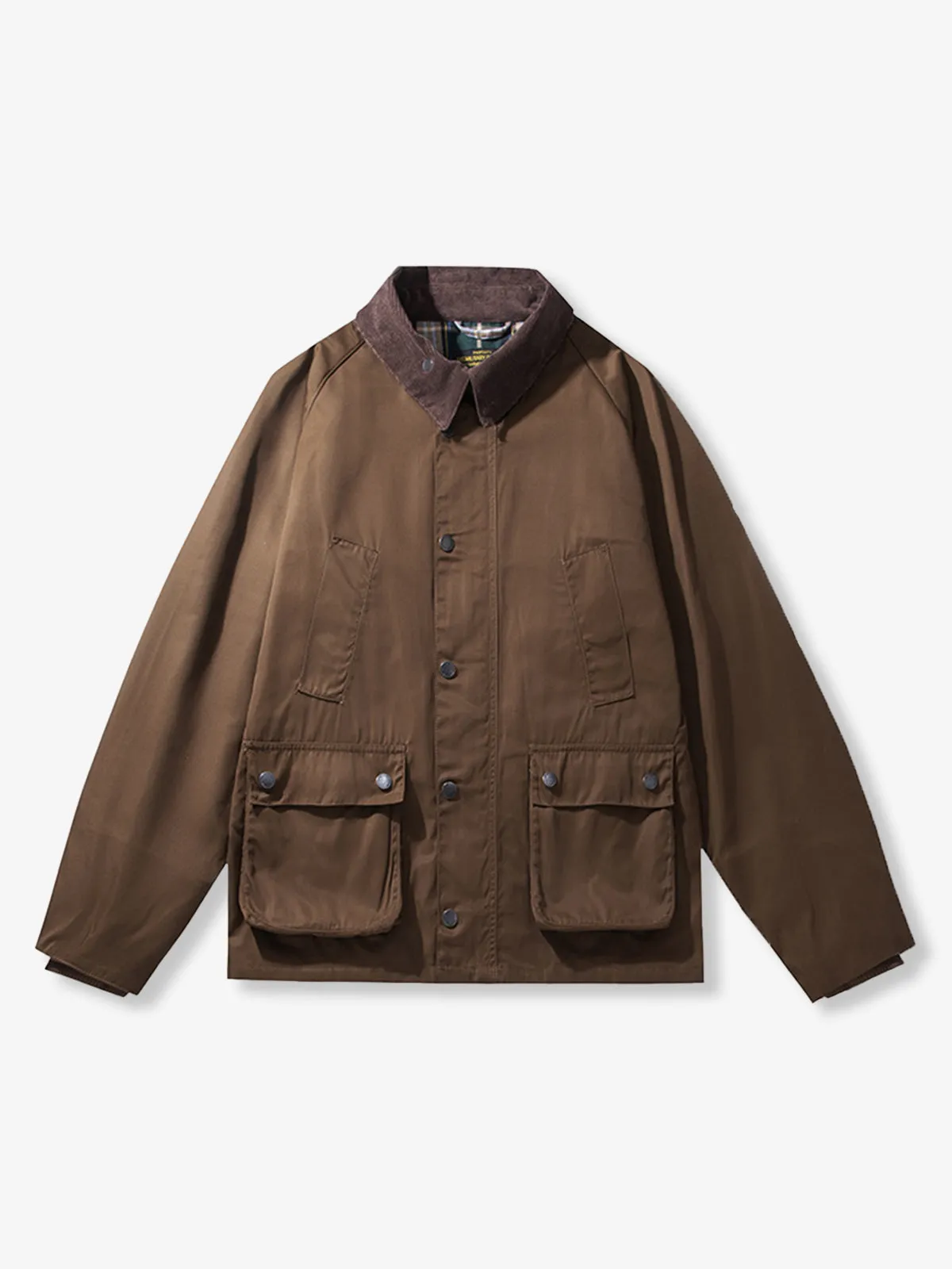 Waterproof Waxed Corduroy Collar Hunting Jacket sold by Karaku