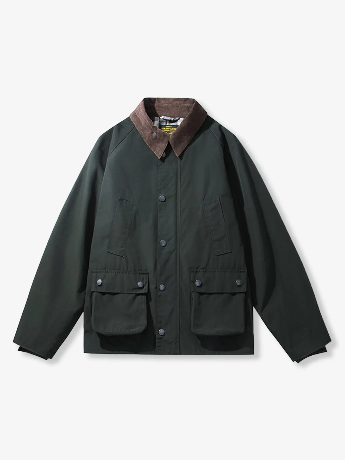 Waterproof Waxed Corduroy Collar Hunting Jacket sold by Karaku product image thumbnail 5