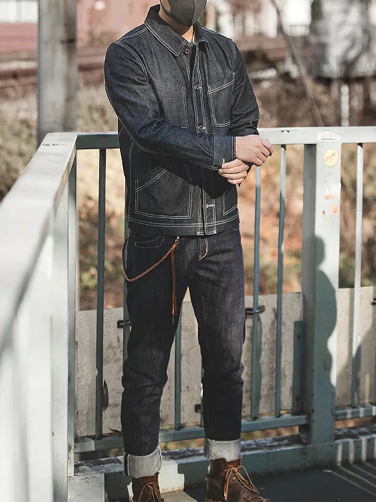 Retro American Slim Jeans sold by Karaku product image thumbnail 4