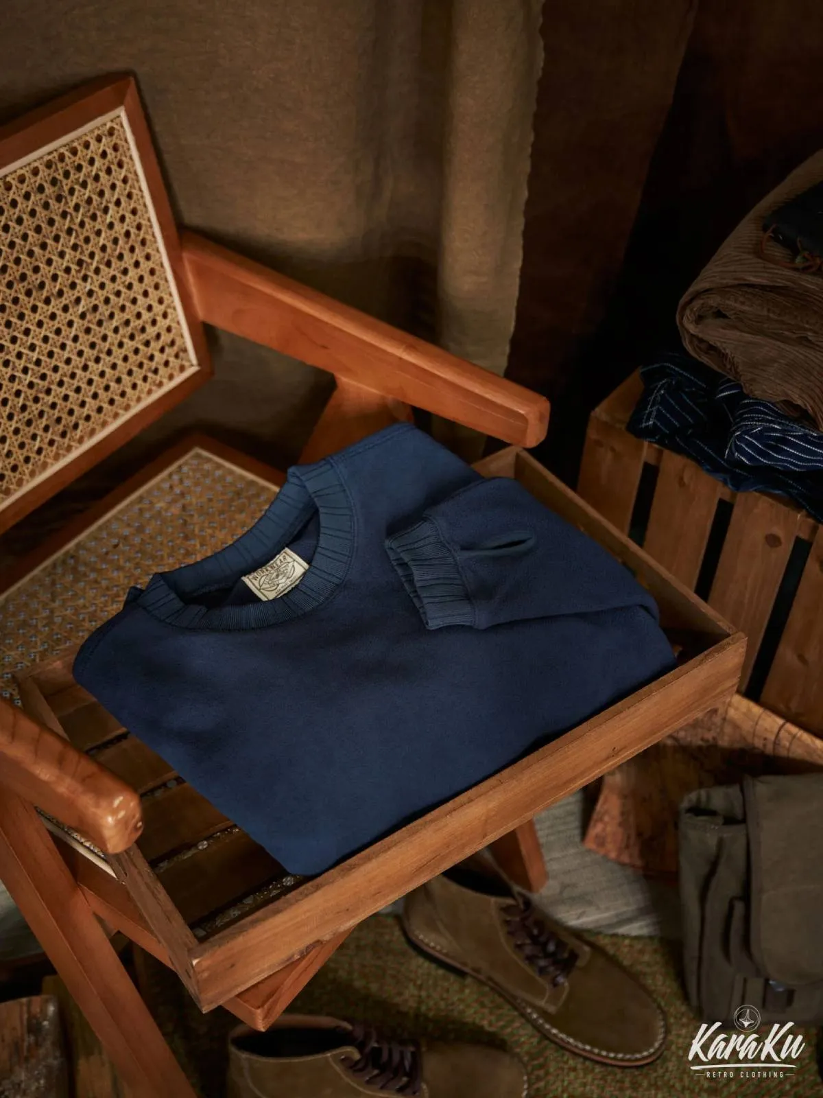 Polar Fleece Sweatshirt with Thumbhole Sleeves sold by Karaku product image thumbnail 5